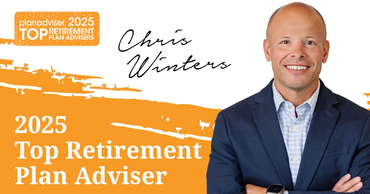 Chris Winters 2025 PLANADVISER